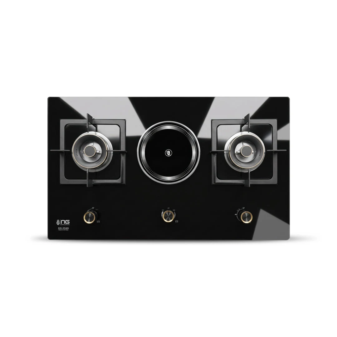 Dual Energy Hybrid Built In Hob (eletric & Gas ) DG-234 G